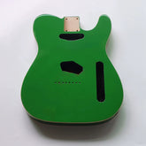 Ozici Vintage Green Color TL Guitar Body Alder Wood Nitro Satin Finished for DIY Kits
