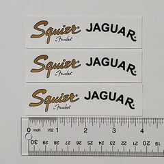Have one to sell? Sell one like this Sell something else Share Squier by Fender Jaguar Waterslide Guitar Neck Headstocks Decals (Set of 3)