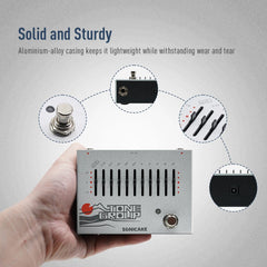 SONICAKE Tone Group 10-Band EQ Guitar Equalizer Guitar True Bypass Effects Pedal
