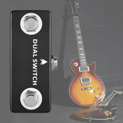 MOSKY Audio DUAL SWITCH Dual Footswitch Foot Switch Pedal Full Metal Shell