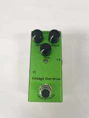 Guitar Vintage Overdrive Effects Pedal Drive/Volume/Tone Controls Knob DC
