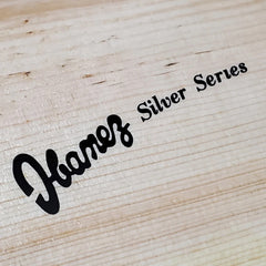 Ibanez Silver Series Bass Waterslide Guitar Neck Headstock Decals (Set of 2)