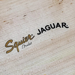 Have one to sell? Sell one like this Sell something else Share Squier by Fender Jaguar Waterslide Guitar Neck Headstocks Decals (Set of 3)