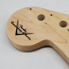 Fender Strat Waterslide Guitar Neck Headstock Decals with CS Logo (Set of 2)