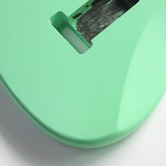 Ozici Alder Wood Surfing Green SSS Pickup Nitro Paint ST Electric Guitar Body