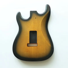 Ozici Nitro Finished SSS Alder Wood Matched ST Guitar Body in Aged Sunset for DIY Electric Guitars