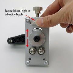 Guitar Fret arc adjuster for arc straightening/bending - Fret Wire Bender