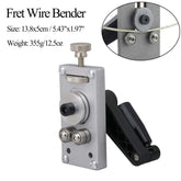 Guitar Fret arc adjuster for arc straightening/bending - Fret Wire Bender