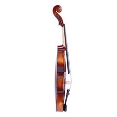 GV201 4/4 Classic Solid Wood Violin Case Bow Violin Strings Rosin Shoulder Rest Electronic Tuner