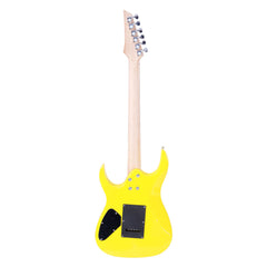 Ukscs Novice Entry Level 170 Electric Guitar HSH Pickup Bag Strap Paddle Rocker Cable Wrench Tool Yellow