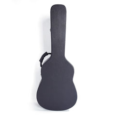 39" Classical Guitar Hard Case Microgroove Flat Black