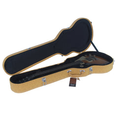 Hard-Shell Electric Guitar Case for GLP Style Electric Guitar Bulge Surface Yellow