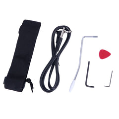 Ukscs Novice Entry Level 170 Electric Guitar HSH Pickup Bag Strap Paddle Rocker Cable Wrench Tool Sunset Color