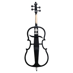 【Replace 54346321】Full Size 4/4 Electric Style Cello with Case Bow Rosin Earphone Connecting line