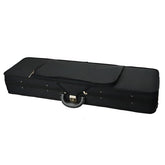 Black square violin bag with hygrometer and lock