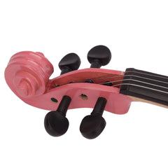 Ozici 3/4 Acoustic Violin Case Bow Rosin - Pink