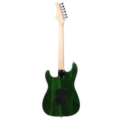 Ozici ST Stylish Electric Guitar with Black Pickguard Green