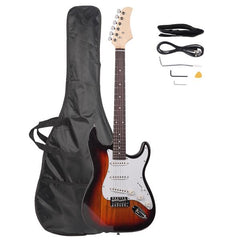 Ukscs Rosewood Fingerboard Electric Guitar Sunset Color