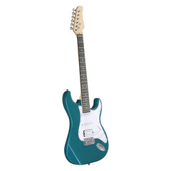 Ukscs KST Stylish H-S-S Pickup Electric Guitar Kit with 5W AMP Bag Guitar Strap Strings Lake Blue