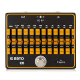 Caline CP-24 10 Band EQ Guitar or Bass Effect Pedal True Bypass Fast US Ship