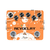 Rowin LTL-05 REVDELAY Electric Guitar Reverb Delay Effect Device Dual Pedal Effect Device