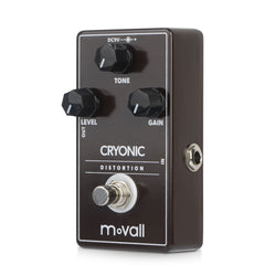 Movall MP107 Cryonic Distortion Black Guitar Single Block Effect Tool