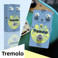 ROWIN RE-07 Tremolo Guitar Effect Pedal Compact and Versatile
