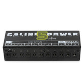 Caline CP 05 Isolated Pedal Power Supply 10 Outputs Portable Low Noise Design