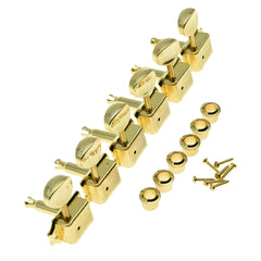 6R split type semi enclosed electric guitar string knob