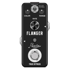 Rowin LEF-312 Classic Analog Flanger Guitar Effect Pedal True Bypass