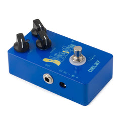 Caline CP-19 Blue Ocean Analog Delay Pedal Bundle with Power Supply Patch Cables