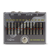 Caline CP-81 10 Band EQ Guitar Effect Equalizer Pedal With Volume/Gain V. 3.0
