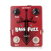 Caline CP-82 Bass FUZZ Pedal with Boost Effect True Bypass 9V Bass Pedal