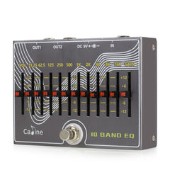 Caline CP-81 10 Band EQ Guitar Effect Equalizer Pedal With Volume/Gain V. 3.0
