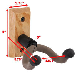 Muspor Folk/bass/electric Guitar Hardwood Hook Bracket