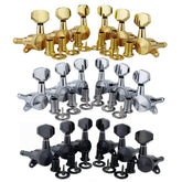 1: 18 fully enclosed guitar string knob with locking string function and rear string lock