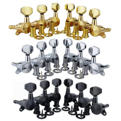 1: 18 fully enclosed guitar string knob with locking string function and rear string lock
