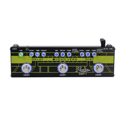 ROWIN DAP-1 Guitar Multi Effects Pedal 3 In1 Effects Delay/Ocean Verb/Distortion