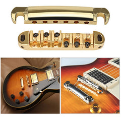 LP Bridge, Drawstring Board, Upper and Lower String Bridges, Ball Roller Bridge for Les Paul SG LP Electric Guitar