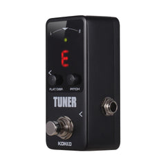 KOKKO Tuner Pedal Mini Tuning Pedal Guitar Pedal True Bypass Adjustable Flats