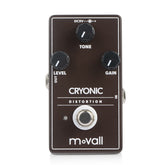 Movall MP107 Cryonic Distortion Black Guitar Single Block Effect Tool