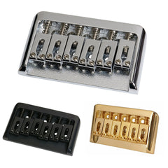 Non Vibrato Electric Guitar with A Hard Tail and 6 Strings, Bridge Saddle for Stratocaster Telecaster