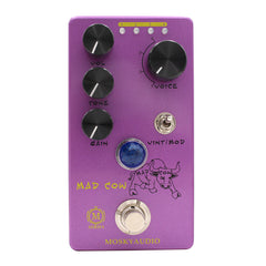 MOSKYaudio MAD COW Distortion Effect Pedal Four Distortion Modes True Bypass