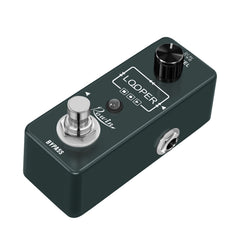 Rowin Looper Guitar Pedal Unlimited Overdubs 10 Minutes of Looping with USB