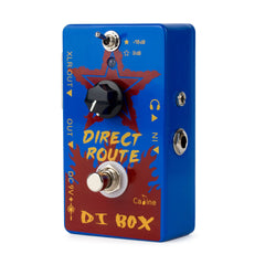 Caline CP-64 Direct Route Blue Headphone Amp & DI Box Electric/ Acoustic Guitar