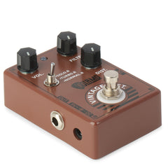 Dolamo D-11 Vintage Distortion Guitar Effect Pedal With Volume Filter And