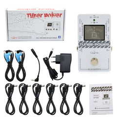 Caline CP-09 Tuner-Power 2 in 1 for Guitar Effect Pedal 18V Input 4 Led Display