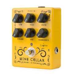 Caline CP-60 Driver+DI Box Pedal Use For Bass Guitar Effect Pedal Bass Effect 9V