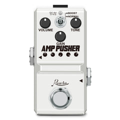 ROWIN Electric Guitar Single Effect Unit Overload Faz Distortion Delay Choral Tremol Reverb LN323