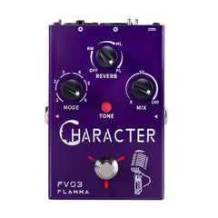 FLAMMA FV03 Vocal Effects Pedal with Delay and Reverb Effects Polishing Up
